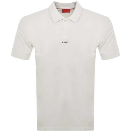 Product Image for HUGO Dangula Polo T Shirt Off White