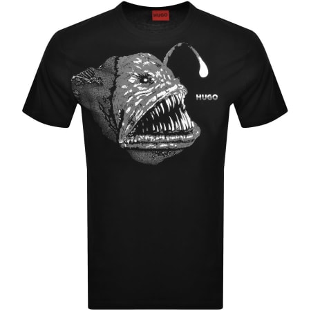 Product Image for HUGO Dibeach T Shirt Black