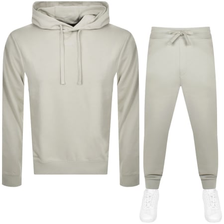 Recommended Product Image for HUGO Logo DapoDayote Tracksuit Grey