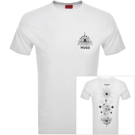 Product Image for HUGO Dedico T Shirt White