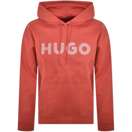 Product Image for HUGO Drochood Hoodie Red