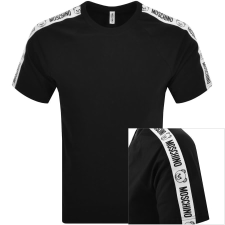 Product Image for Moschino Taped Logo T Shirt Black