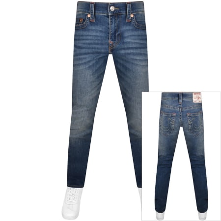 Recommended Product Image for True Religion Rocco Mid Wash Jeans Blue