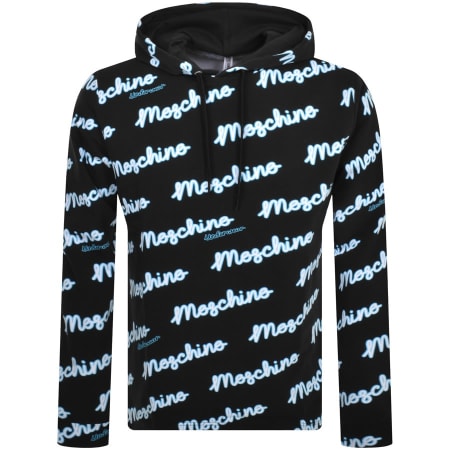 Product Image for Moschino Fantasy Print Hoodie Black