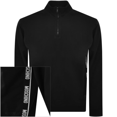 Product Image for Moschino Logo Tape Sweatshirt Black