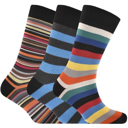 Recommended Product Image for Paul Smith Gift Set 3 Pack Stripe Socks