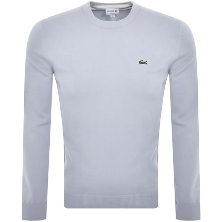 Recommended Product Image for Lacoste Crew Neck Knit Jumper Blue