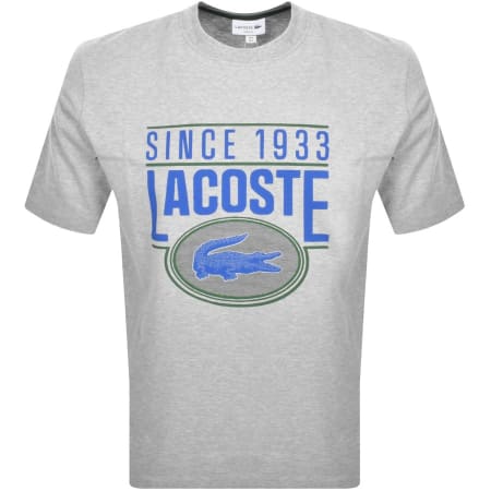 Recommended Product Image for Lacoste Logo T Shirt Grey