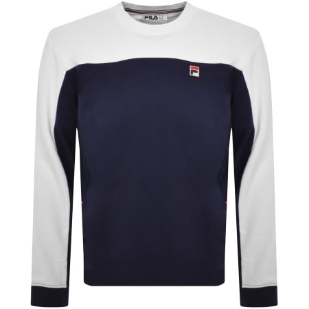 Product Image for Fila Vintage Colour Block Sweatshirt Navy