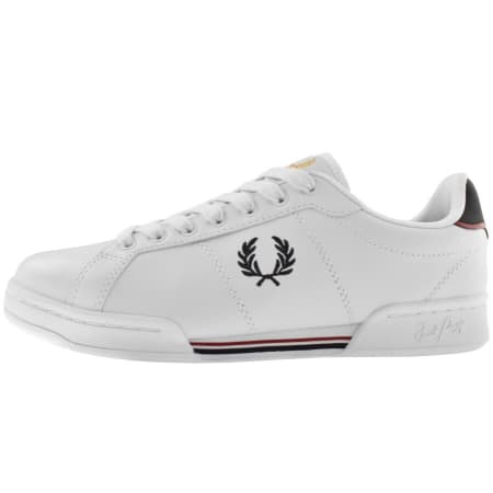 Product Image for Fred Perry B722 Leather Trainers White