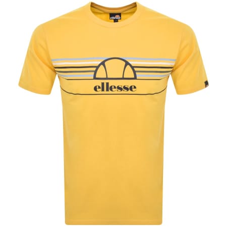 Product Image for Ellesse Lentamente Logo T Shirt Yellow