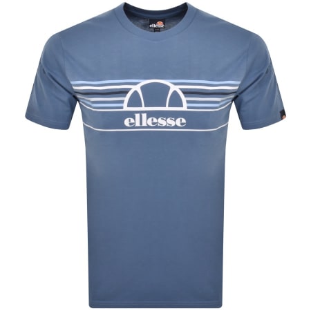 Product Image for Ellesse Lentamente Logo T Shirt Blue