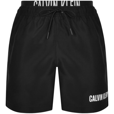 Product Image for Calvin Klein Double Waistband Swim Shorts Black