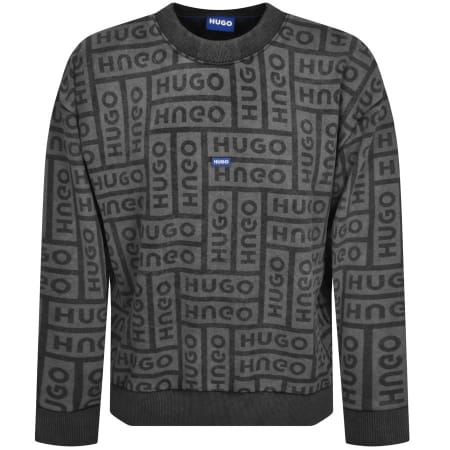 Product Image for HUGO Blue Nenry Sweatshirt Grey