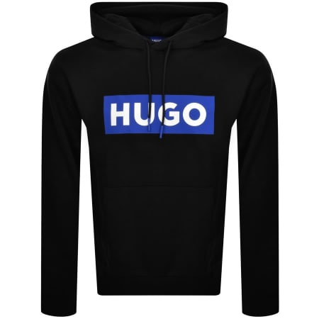 Recommended Product Image for HUGO Blue Nalves Hoodie Black