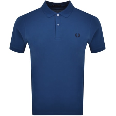 Product Image for Fred Perry Plain Polo T Shirt Blue