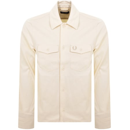Product Image for Fred Perry Bedford Corduroy Overshirt Cream