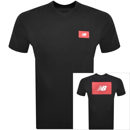 Product Image for New Balance Logo T Shirt Black