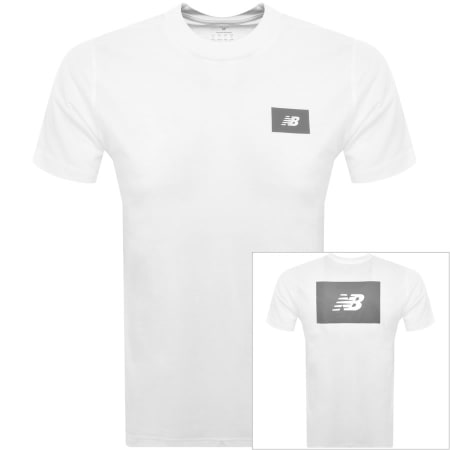 Product Image for New Balance Logo T Shirt White