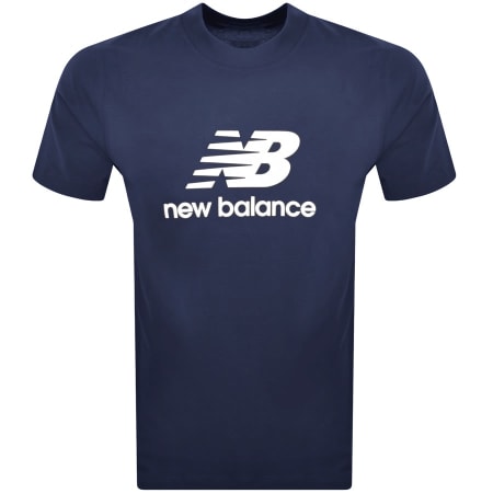 Product Image for New Balance Sport Essentials Logo T Shirt Navy