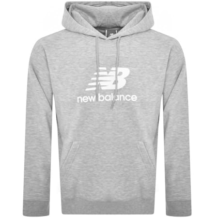 Product Image for New Balance Sport Essentails Logo Hoodie Grey