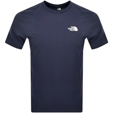Product Image for The North Face Simple Dome T Shirt Navy
