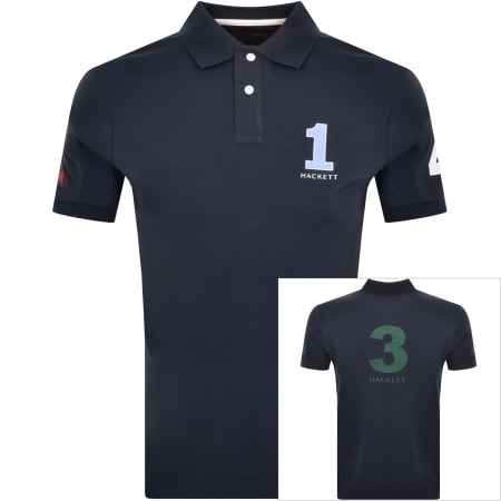 Product Image for Hackett Heitage Polo T Shirt Navy