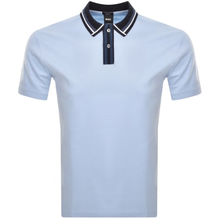 Product Image for BOSS Phillipson 36 Polo T Shirt Blue