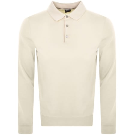 Product Image for BOSS Gemello P Polo Knit Jumper Cream
