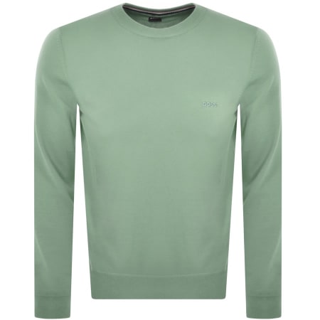 Product Image for BOSS Pacas L Knit Jumper Green