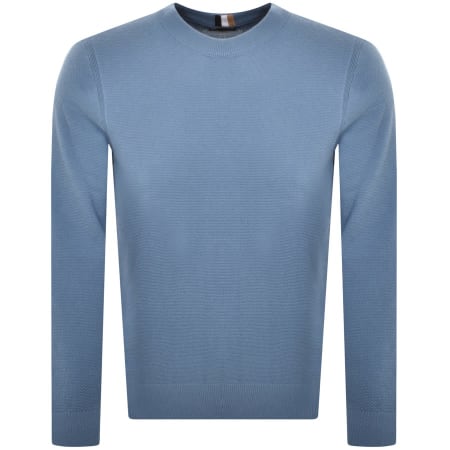 Product Image for BOSS Ecaio P Knit Jumper Blue