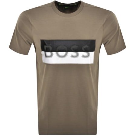 Product Image for BOSS Tee 9 T Shirt Green