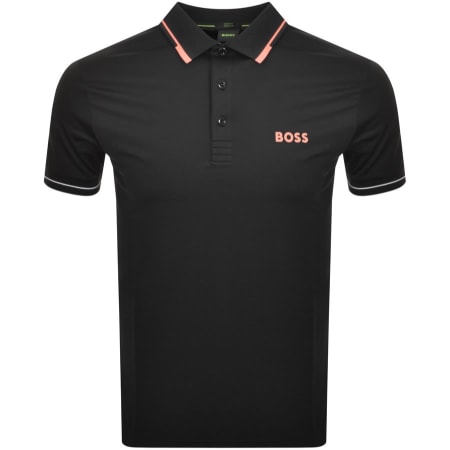Product Image for BOSS Paul Pro Polo T Shirt Black