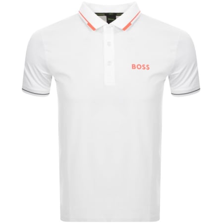 Product Image for BOSS Paul Pro Polo T Shirt White