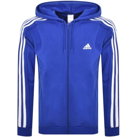 Product Image for adidas Essentials Full Zip Hoodie Blue