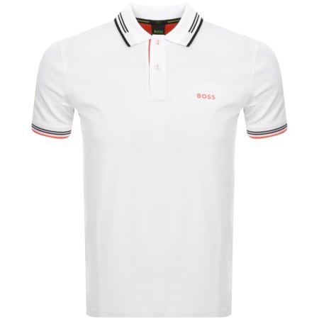 Product Image for BOSS Paul Polo T Shirt White