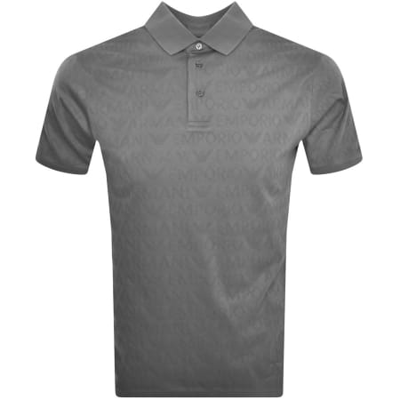 Product Image for Emporio Armani Short Sleeved Polo T Shirt Grey