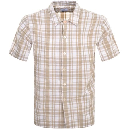 Product Image for Paul Smith Casual Fit Short Sleeved Shirt Beige