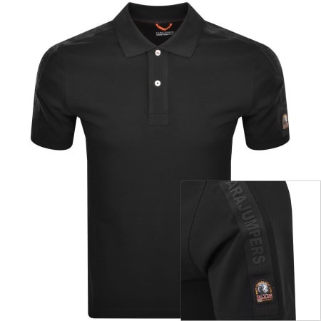 Product Image for Parajumpers Space Polo T Shirt Black