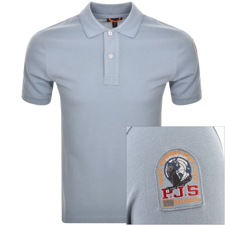 Product Image for Parajumpers Polo T Shirt Blue
