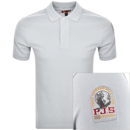 Product Image for Parajumpers Polo T Shirt Pastel Blue
