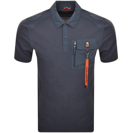 Product Image for Parajumpers Rescue Polo T Shirt Navy