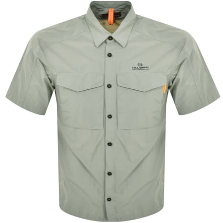 Product Image for Parajumpers Pete Short Sleeve Shirt Green