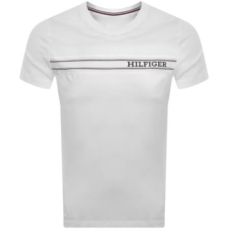 Product Image for Tommy Hilfiger Short Sleeve T Shirt White