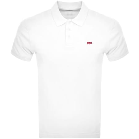 Product Image for Levis Original HM Short Sleeved Polo T Shirt White
