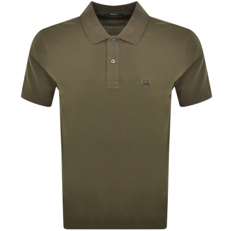 Product Image for CP Company Piquet Polo T Shirt Green