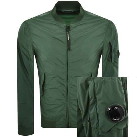 Product Image for CP Company Nycra R Bomber Jacket Green