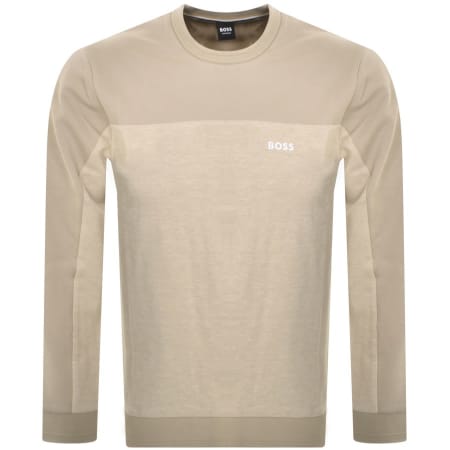 Recommended Product Image for BOSS Tracksuit Sweatshirt Beige