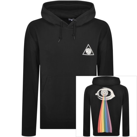 Product Image for Pretty Green Optical Oversized Hoodie Black