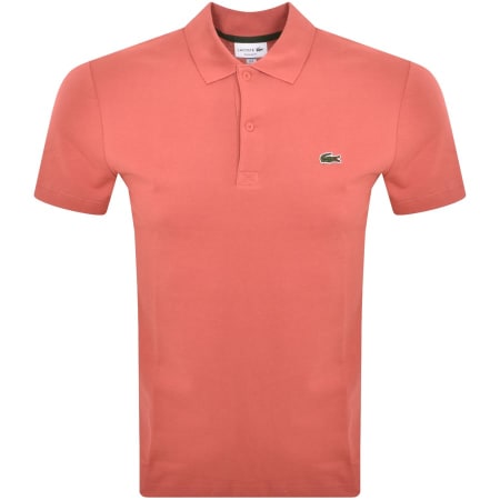 Product Image for Lacoste Short Sleeve Polo T Shirt Red